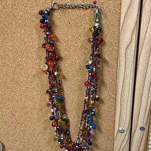 Multicolor Bead Necklace
